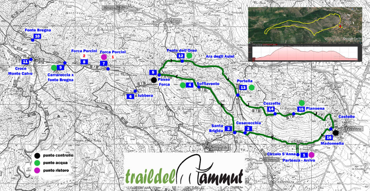 Tracciato Trail 2024